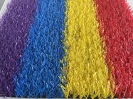 25mm Rainbow Coloured Sport Artificial Grass  Synthetic Lawn Turf Amusement Park Childrens