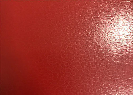 Red Color 5.5mm Semi Matt Pvc Vinyl Flooring Planks