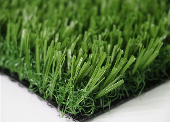 PE 45MM 40mm 42mm Sport Artificial Grass S Shape Yarn With Curly  3 Colors