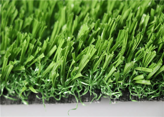 PE 45MM 40mm 42mm Sport Artificial Grass S Shape Yarn With Curly  3 Colors