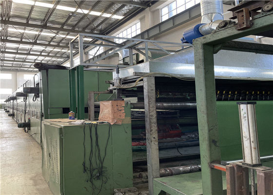 7.5kw 600RPM Artificial Grass Making Machine Gluing Backing Drying Stable Coating