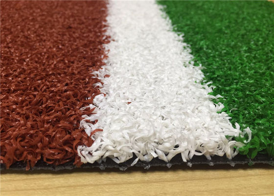 20mm Swimming Pool Hockey Artificial Grass Three Mix Colors Curly Tate Yarn