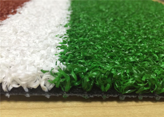 20mm Swimming Pool Hockey Artificial Grass Three Mix Colors Curly Tate Yarn