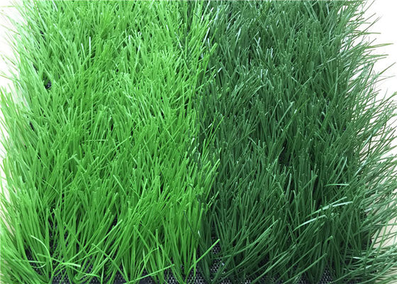13000Dtex Fake Football Grass Soccer Artificial Turf U Shape Yarn Emerald Green Field Green
