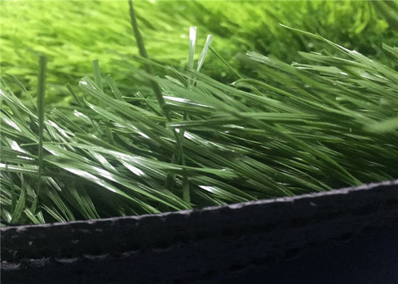 Soccer artificial grass,stadium football field in school artificial turf 50mm,flat shape with stem,light and dark green