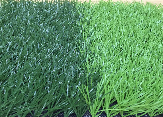 Soccer artificial grass,stadium football field in school artificial turf 50mm,flat shape with stem,light and dark green