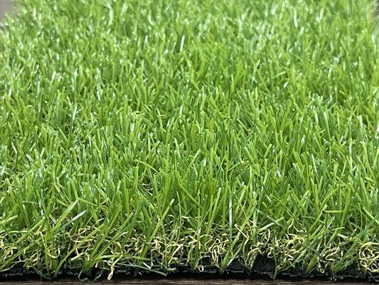 C shape artificial grass 7000DTEX 6straight+8curly apply to outdoor,graden,fence playground